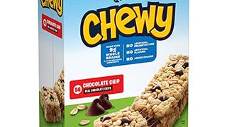 Quaker Chewy Granola Bars, Chocolate Chip, 58 Count - Packaging...