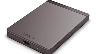Lexar SL200 512GB Portable SSD, Up to 550MB/s, USB-C, External...