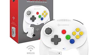 Hyperkin "Admiral" Premium BT Controller for N64 (White)...