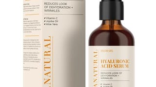 InstaNatural Hyaluronic Acid Face Serum, Brightens, Hydrates,...