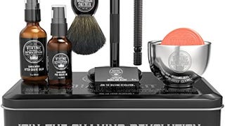 Viking Revolution Luxury Safety Razor Shaving Kit - Includes...
