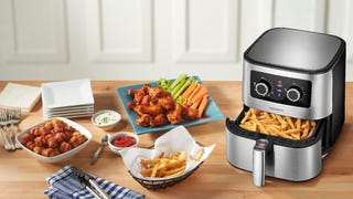 Insignia 5qt Analog Air Fryer in Black