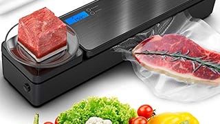 IPOW Automatic Vacuum Sealer Machine with Kitchen Food...