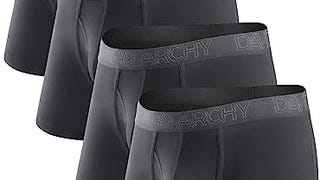 DAVID ARCHY Men's Underwear Bamboo Boxer Briefs Breathable...