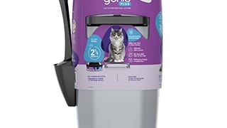 Litter Genie Plus Pail (Silver) | Cat Litter Box Waste...