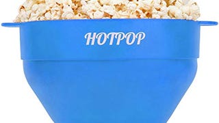The Original Hotpop Microwave Popcorn Popper, Silicone...