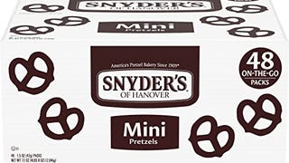 Snyder's of Hanover, Mini Pretzels, Individual Packs, 48...
