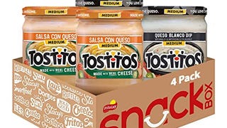 Tostitos Queso Variety Pack, 4 Count, 15.5 Ounce (Pack...