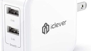 iClever BoostCube 2nd Generation 24W Dual USB Wall Charger...