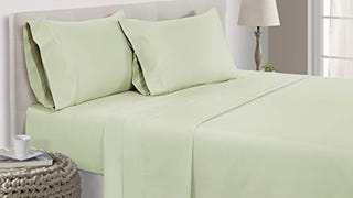 Bedding Sheets & Pillowcases, Cotton Sheets for King Size...
