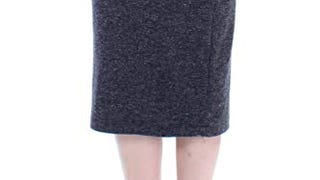 Calvin Klein Women's Textured Pencil Skirt, Charcoal,...