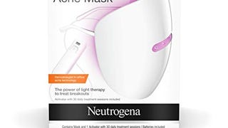Neutrogena Light Therapy Acne Treatment Face Mask, Chemical...