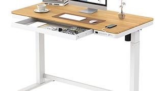 FLEXISPOT Comhar Electric Standing Desk with Drawers Charging...