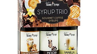 Jordan's Skinny Syrups Sugar Free Coffee Syrup, Vanilla,...