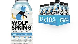 Wolf Spring All Natural Dog Food Booster Supplement, Food...