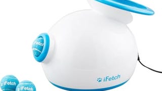 iFetch Interactive Ball Launcher for Dogs – Launches Mini...