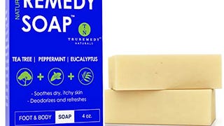 Remedy Natural Tea Tree Oil Soap Bar for Men/Women – w/...