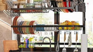 ADBIU 【Fit Sink 24"- 41" L】 2022 Over The Sink Drying Rack...