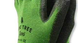 Pine Tree Tools Bamboo Gardening Gloves for Women and Men...