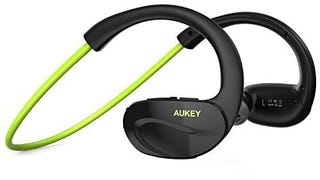 AUKEY Bluetooth Headphones, Wireless In-Ear Sport Sweatproof...