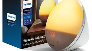 Philips SmartSleep Wake-up Light, Colored Sunrise and Sunset...