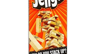 Hasbro Jenga Classic Game with Genuine Hardwood Blocks,...