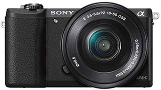 Sony a5100 16-50mm Interchangeable Lens Camera with 3-Inch...