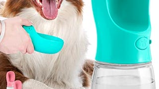 MalsiPree Dog Water Bottle, Leak Proof Portable Travel...