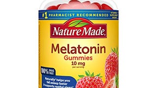 Nature Made Melatonin 10mg per serving, Maximum Strength...