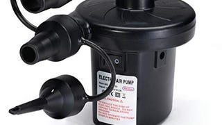 Electrical Air Pump with Plug - Air Mattress Pump for Inflatable...