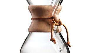 Chemex Pour-Over Glass Coffeemaker - Classic Series - 6-...