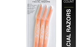 About Face Fuzz-Free Facial Razors for Shaving & Exfoliating...