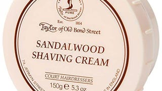 Taylor of Old Bond Street Sandalwood Shaving Cream Bowl,...