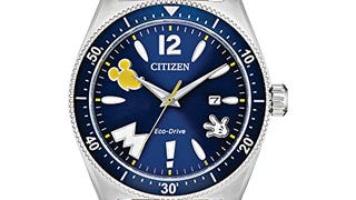 Citizen Eco-Drive Disney Quartz Men's Watch, Stainless...