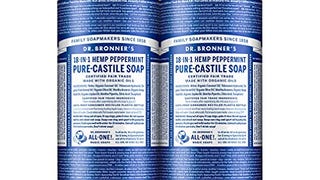 Dr. Bronner’s - Pure-Castile Liquid Soap (Peppermint, 32...