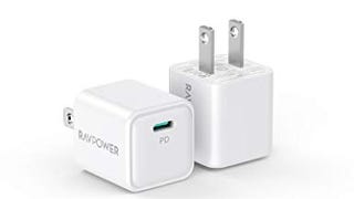 USB C Charger, RAVPower 2-Pack 20W USB C Power Delivery...