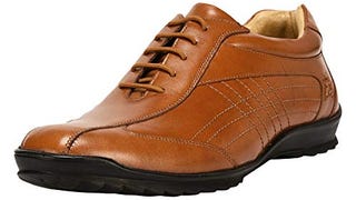LIBERTYZENO Men's Walking Sneakers Genuine Leather Breathable...