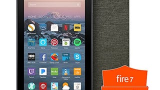 Fire 7 Protection Bundle with Fire 7 Tablet (8 GB, Black)...