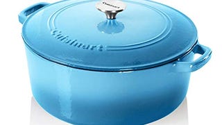 Cuisinart Cast Iron Casserole, Blue Gradient, 7-