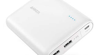 Anker PowerCore 13000, Compact 13K 3-Port Ultra-Portable...