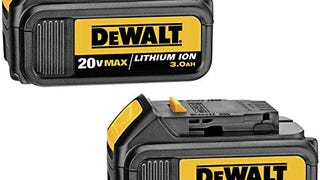 DEWALT 20V MAX Battery, Premium 3.0Ah Double Pack (DCB200-...