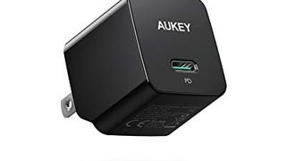 USB C Charger, AUKEY Minima Fast Charger with Foldable...