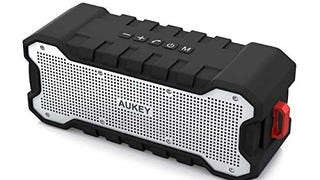 AUKEY Waterproof Bluetooth Speaker with Outdoor Loud Sound,...
