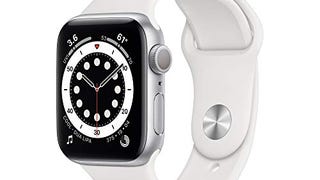 Apple Watch Series 6 (GPS, 40mm) - Silver Aluminum Case...