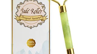 Bulex 100% Natural Jade Face Roller/Anti Aging Jade Stone...