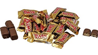 Twix Caramel Minis Milk Chocolate Cookie Bars - 1 LB Resealable...