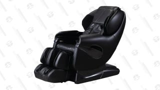 Pro Series Black Faux Leather Reclining Massage Chair