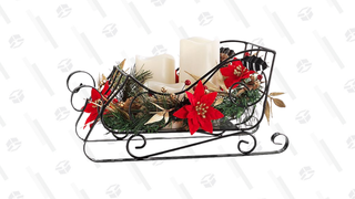 Home Essentials & Beyond Sleigh Centerpiece With LED Lights