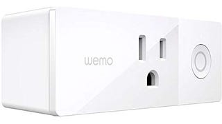 Wemo Mini Smart Plug, WiFi Enabled, Works with Alexa, Google...