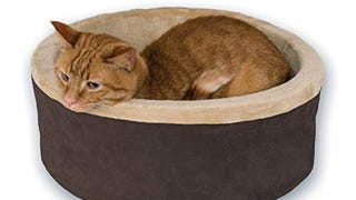 K&H Pet Products Thermo-Kitty Bed Heated Cat Bed Small...